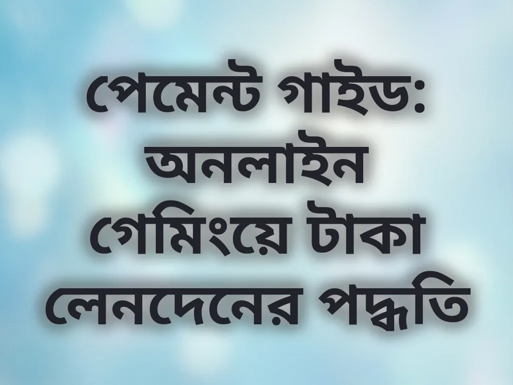 পেমেন্ট গাইড